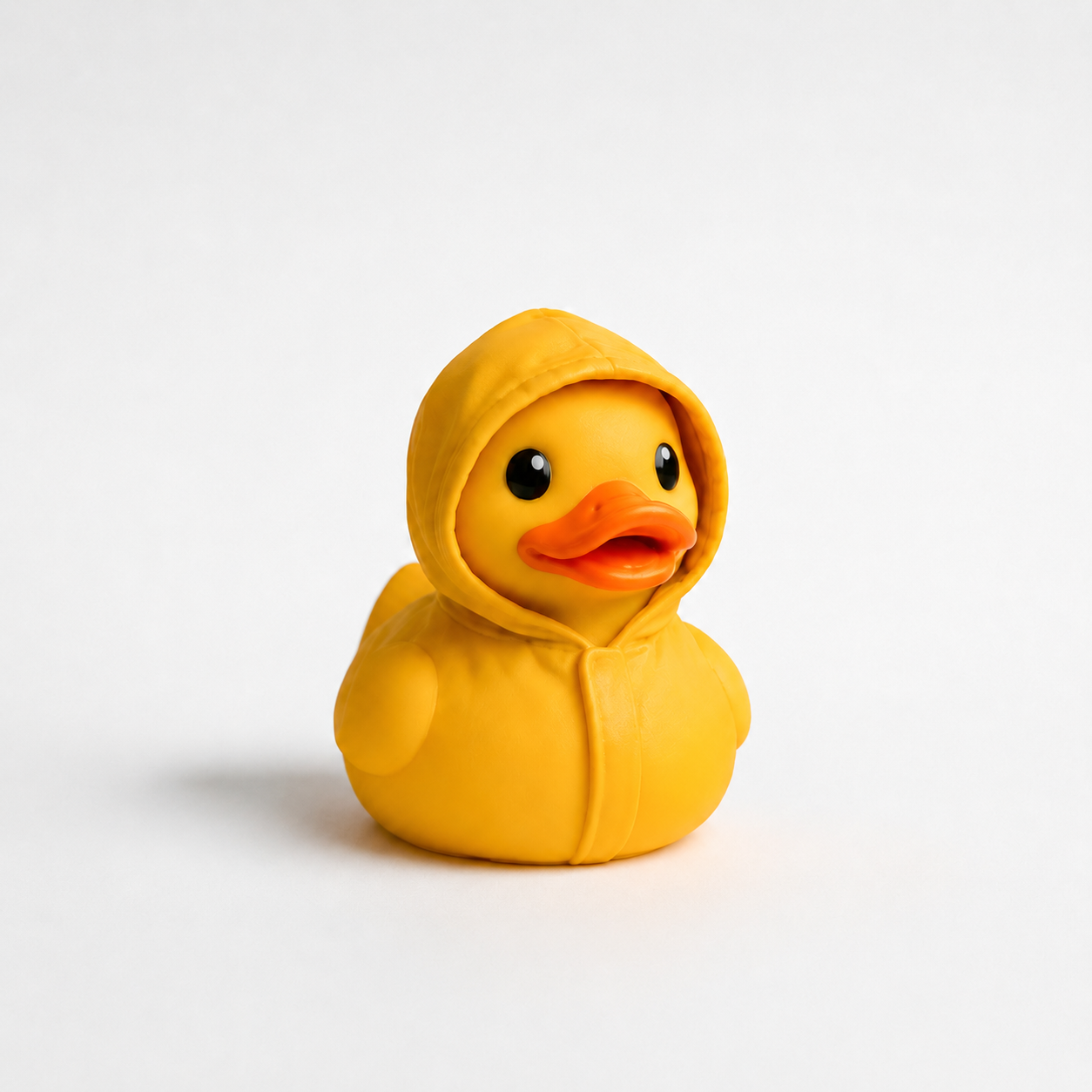 Pato de brinquedo representando cuidado íntimo masculino